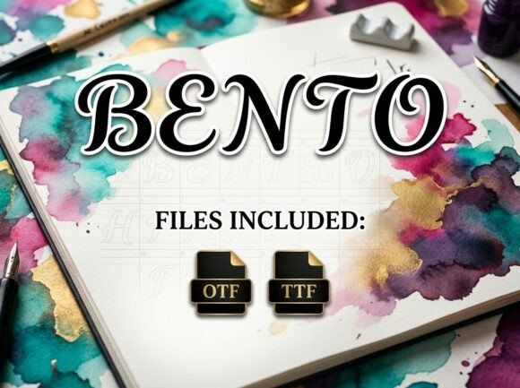 Bento: The Avant-Garde Font That Commands Attention