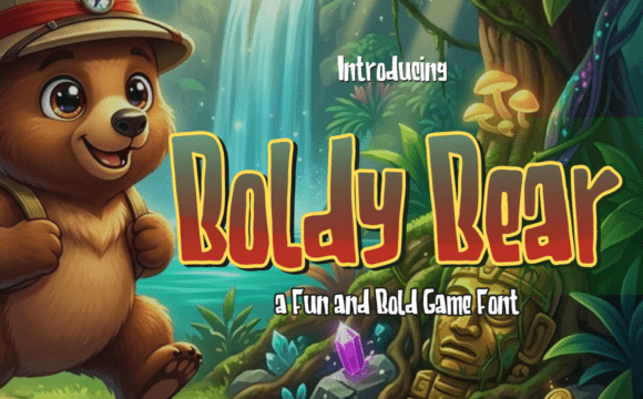 Boldy Bear: The Font That Roars With Adventure
