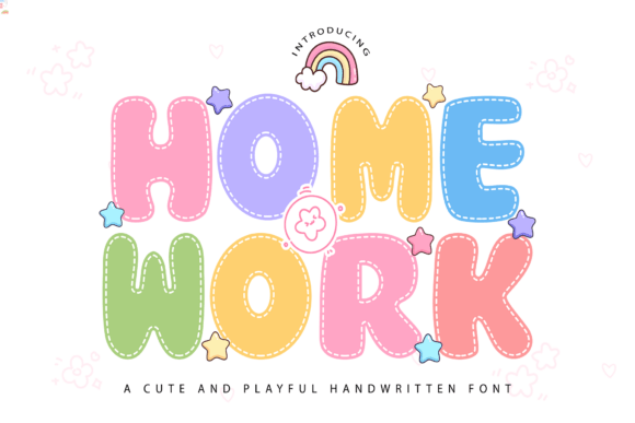 Cute Homework: A Font That Feels Like a Friendly Hug