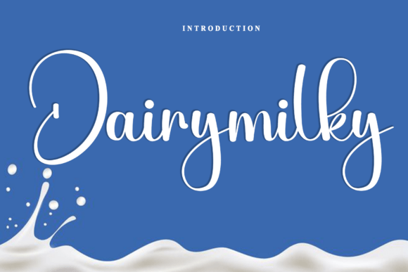 Dairymilky: The Handwritten Font for Authentic Brand Stories