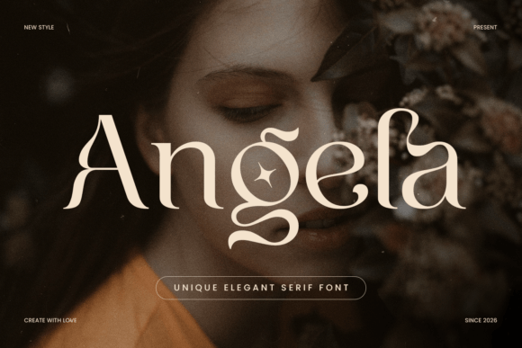 Discover Angela: The Luxury Font for Modern Designers