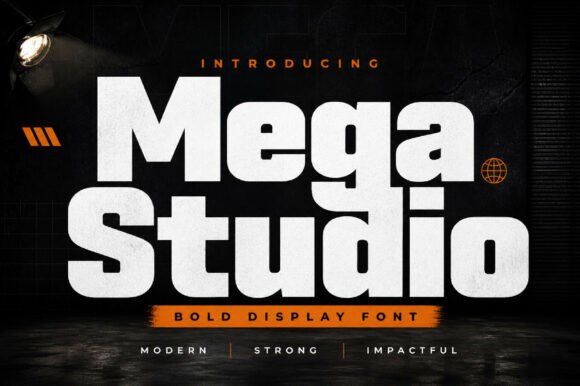 Mega Studio: The Font That Commands Attention