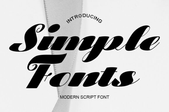 Simple Fonts: The Elegant Script Elevating Modern Branding