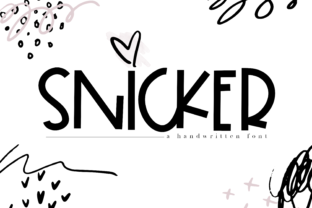 Snicker: The Quirky Display Font That Brings Charm to Any Project
