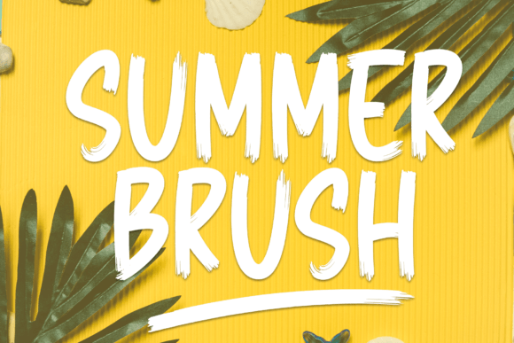 Summer Brush: The Elegant Script Font for Modern Projects