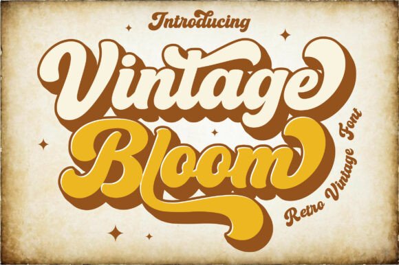 Vintage Bloom: A Script Font with Timeless Appeal