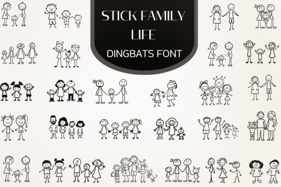 Visualizing Your Tribe: Designing with the Stick Family Life Typeface
