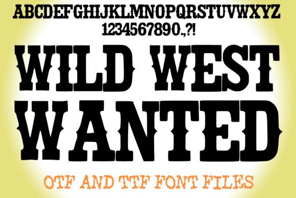 Wild West Wanted: Bold Typography for Modern Branding